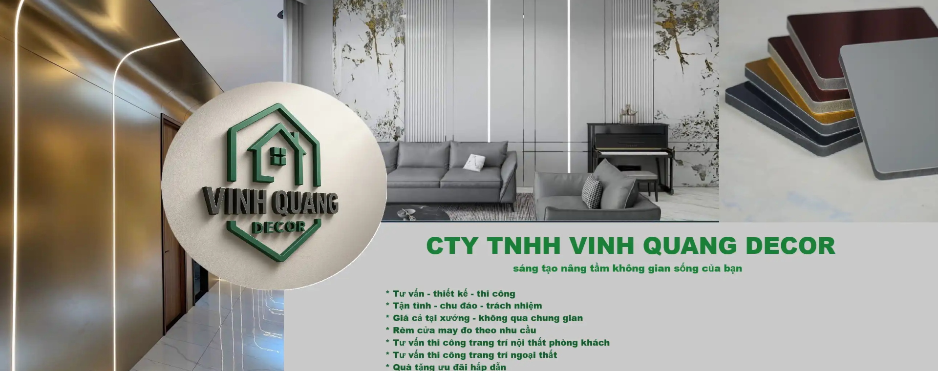 Vinh Quang Decor - Tổng Kho Vật Liệu Trang Trí Nội Thất Bình Dương
