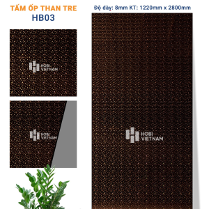 Cung cấp và thi công tấm ốp than tre - tại Bình Dương