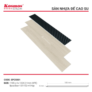 Sàn nhựa hèm khoá