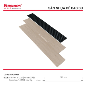 Sàn nhựa hèm khoá