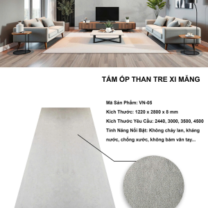 Tấm ốp than tre cao cấp tại Bến Cát