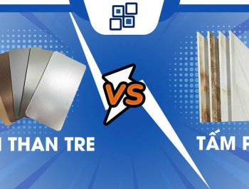 So sánh tấm ốp than tre và tấm nhựa PVC: Loại nào bền và đẹp hơn