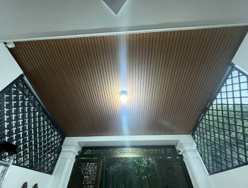 Thi công trần nhựa lam sóng