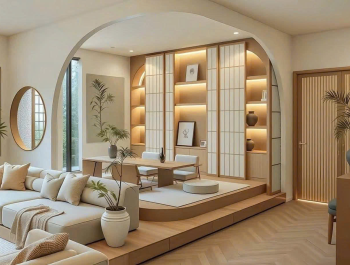 thi công ốp tường Bến Cát
