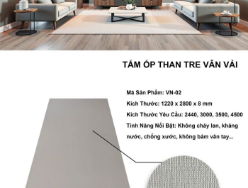 Báo Giá Nhựa Ốp Tường Bến Cát