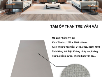 Tấm Ốp Than Tre Gò Vấp - Giá Rẻ Nhất TP HCM