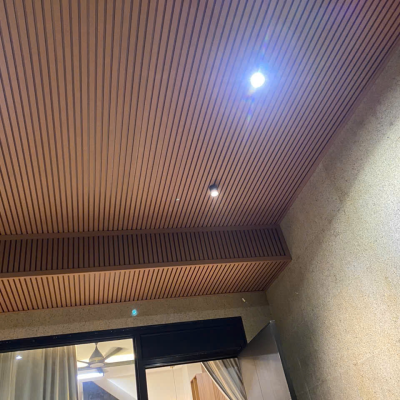 Thi công lam sóng nhựa ngoài trời