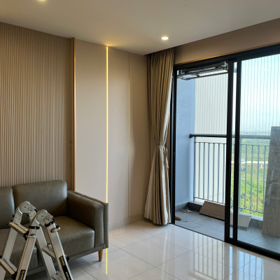 Bàn giao công tấm ốp Than Tre Full Căn Hộ Vinhome Quận 9