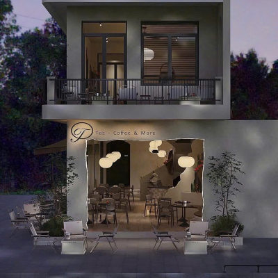 Dự án thi công quán cafe  