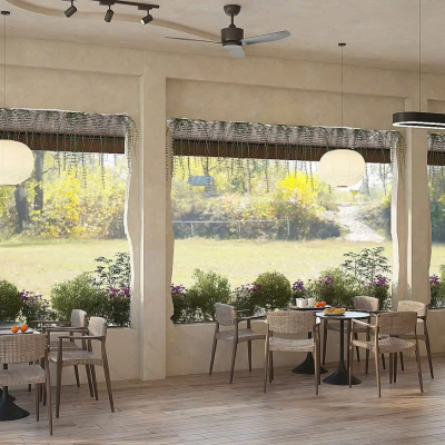 Dự án thi công quán cafe  