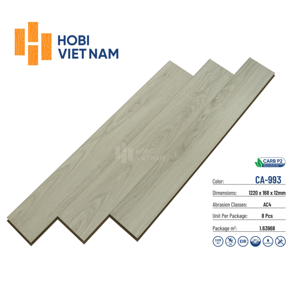 Sàn gỗ công nghiệp: Sàn gỗ HDF 