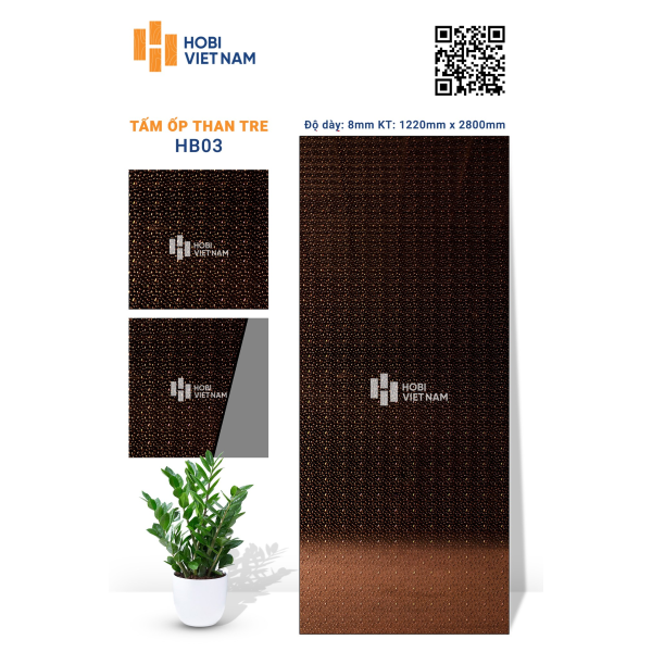Cung cấp và thi công tấm ốp than tre - tại Bình Dương