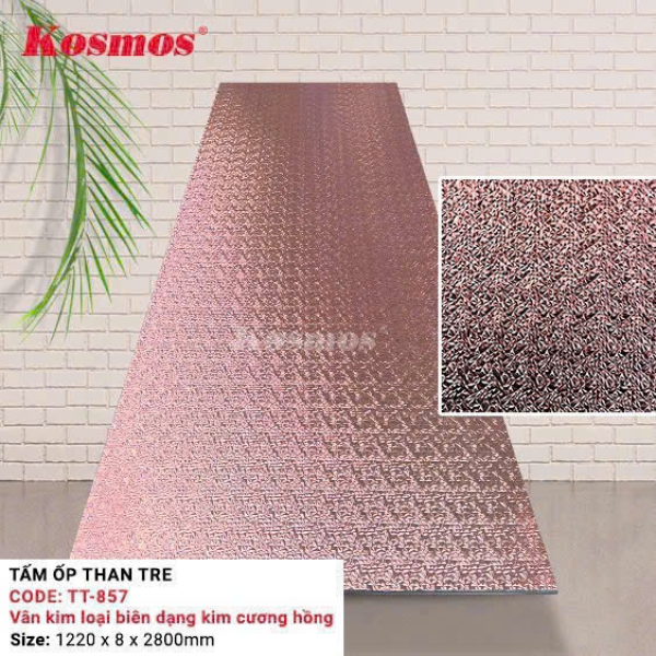 Tấm ốp than tre