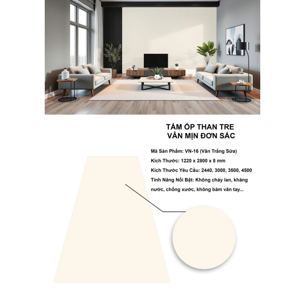 Tấm Ốp Tường Than Tre - Vinh Quang Decor