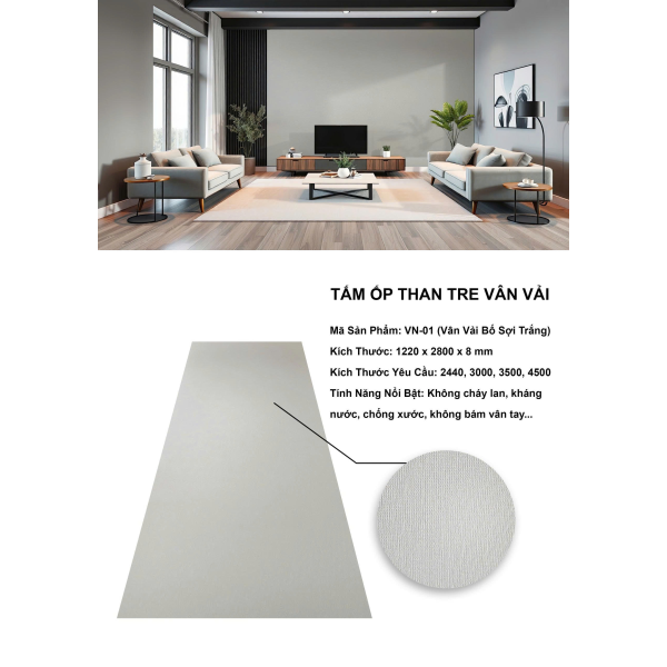 Tấm Ốp Than Tre TT98
