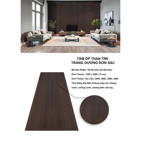 Tấm Ốp Than Tre - Sợi Than Tre Đa Năng