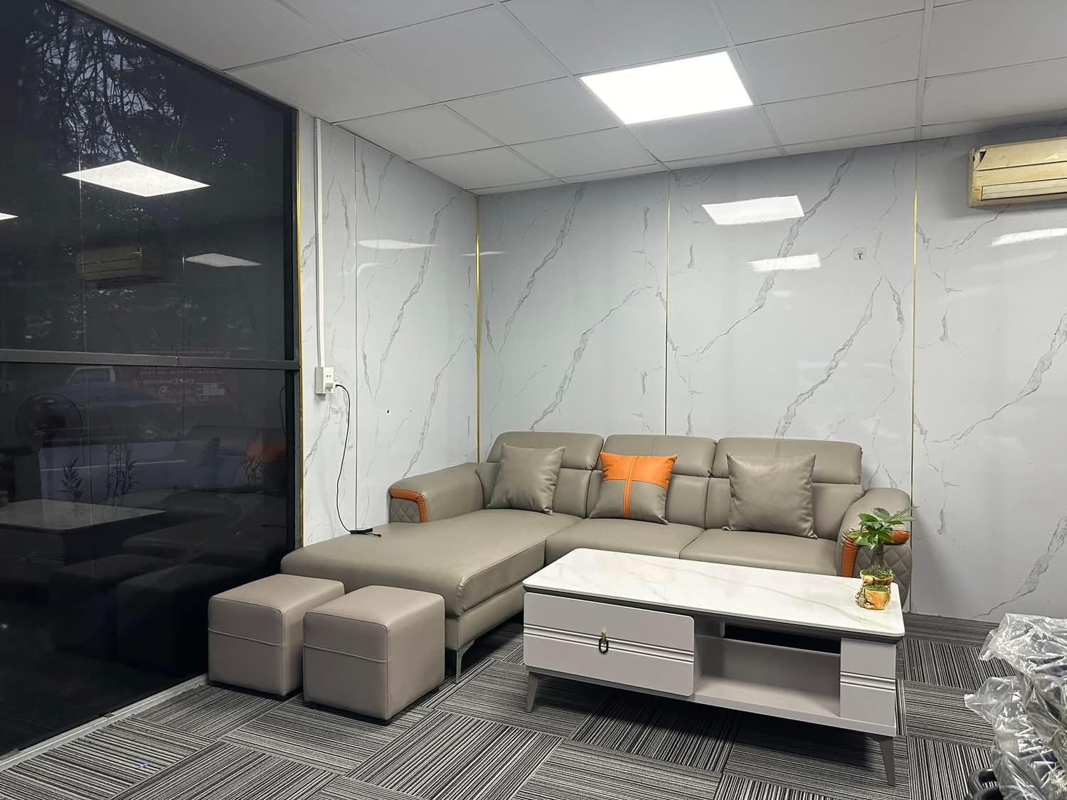 Vinh Quang Decor ứng dụng thi công tấm ốp PVC vân đá