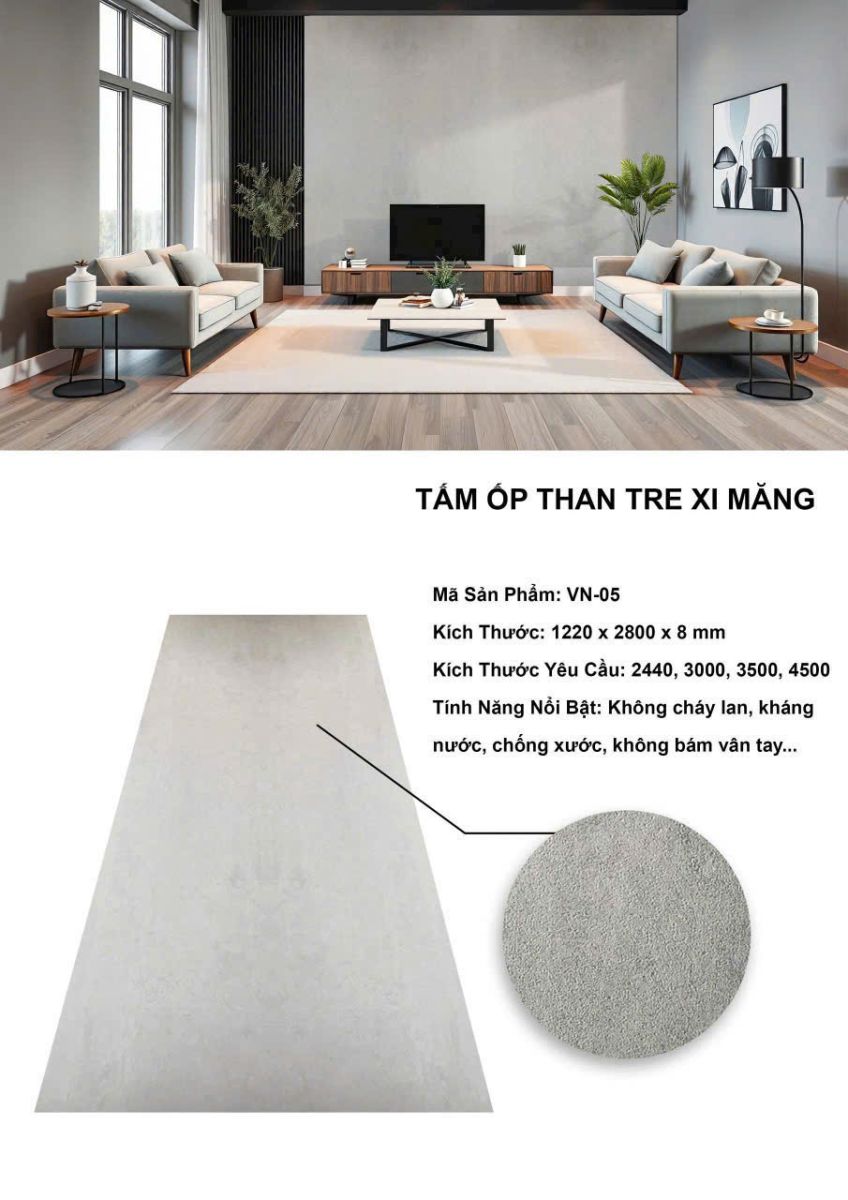 Tấm Ốp Than Tre Dĩ An