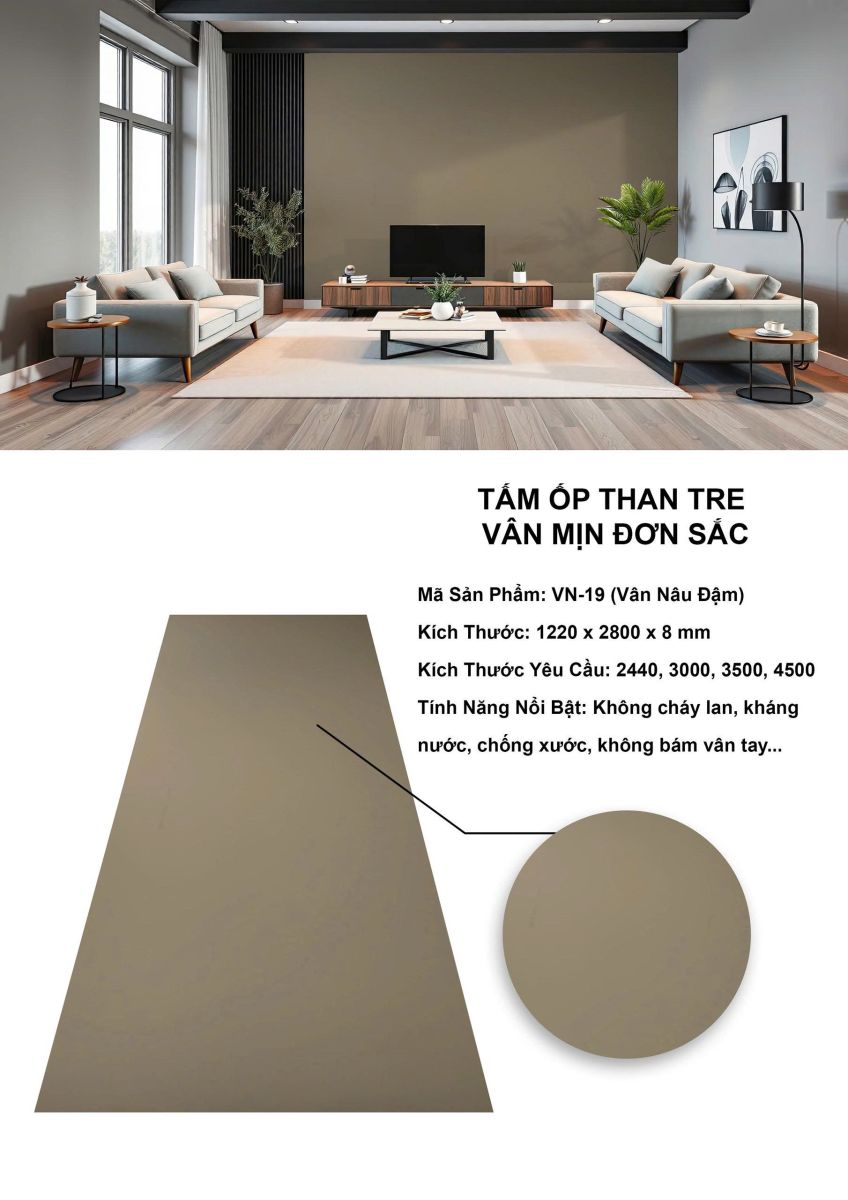 Tấm Ốp Than Tre Thủ Dầu Một - Tổng Kho Nhựa Ốp Tường 