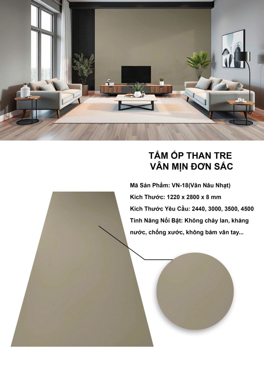 Tấm Ốp Than Tre - Sợi Than Tre Đa Năng