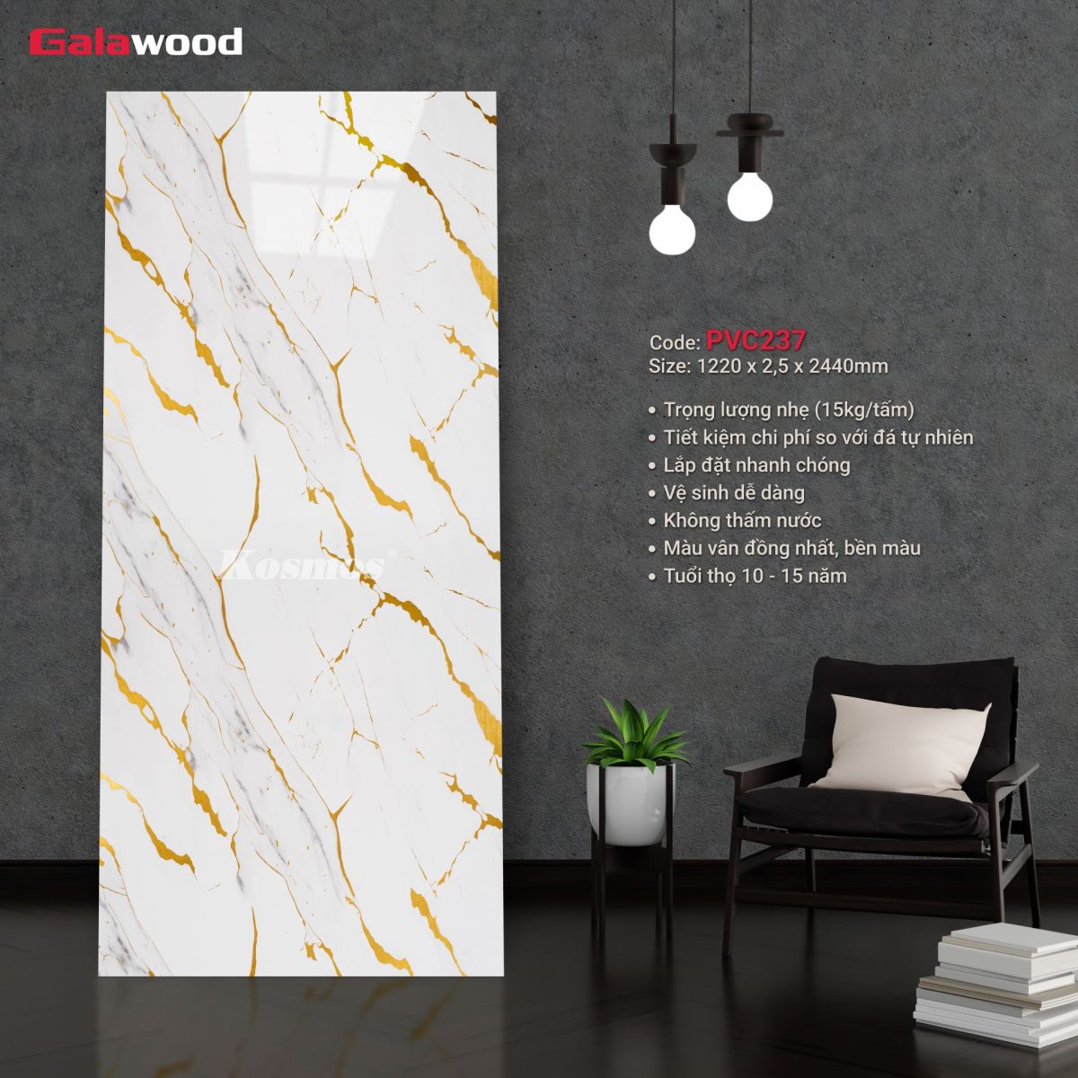 Tấm pvc tại vinh quang decor Thuận an bình dương