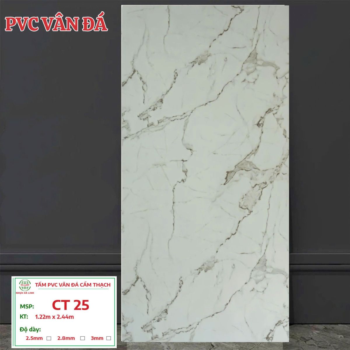 Tấm Pvc Vân Đá Tại Củ Chi - Miễn Phí Vận Chuyển