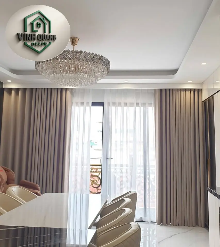 Vinh Quang Decor đơn vị cung cấp thi công màn cửa uy tín