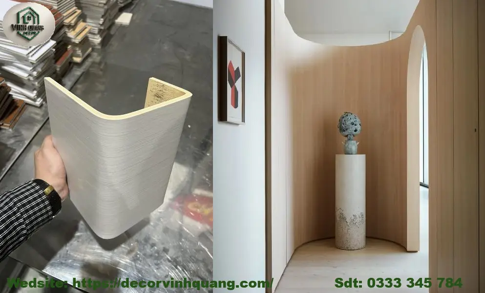 Kỹ thuật thi công phay góc tấm ốp tường 