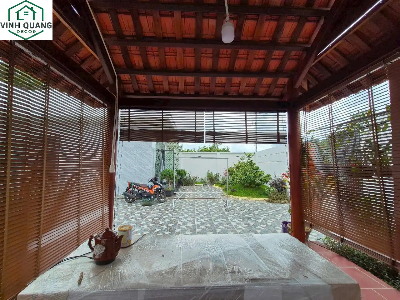 Vinh Quang Decor lắp đặt rèm gỗ tại Thủ Dầu Một Bình Dương