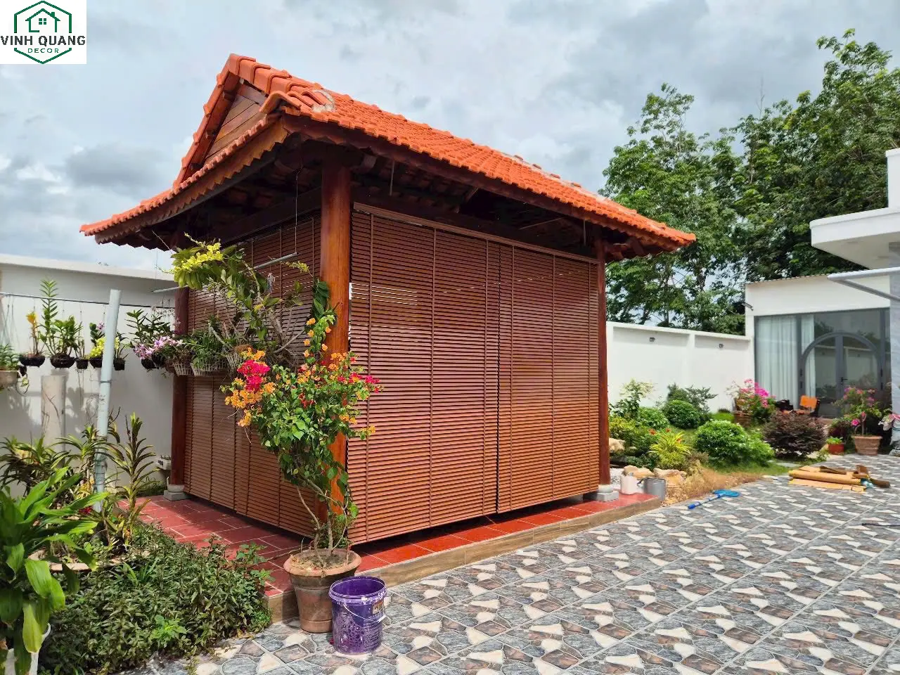 Vinh Quang Decor lắp đặt rèm gỗ tại Thủ Dầu Một