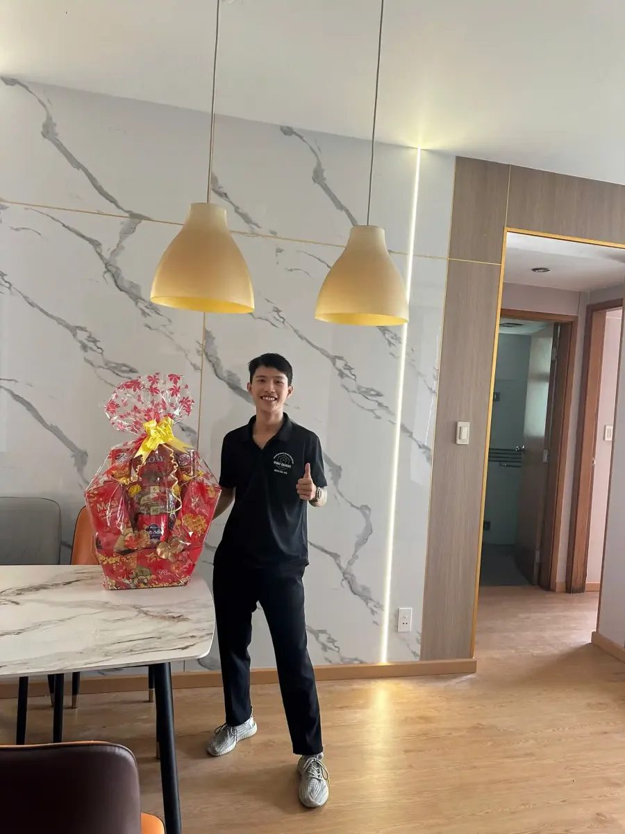 Vinh Decor bàn giao công trình tấm ốp tại thủ dầu một