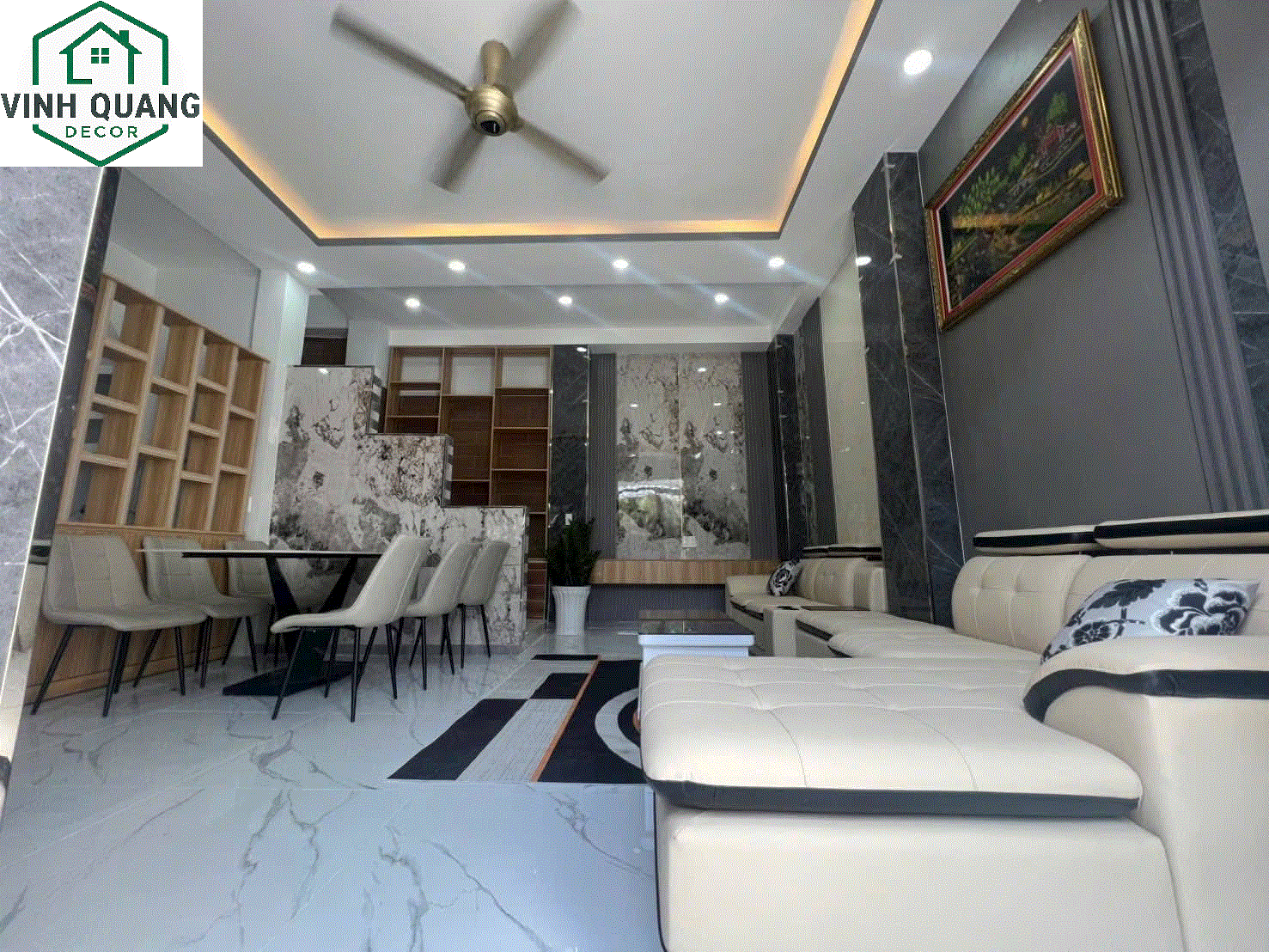 Vinh Quang Decor thi công cải tạo nhà tại dĩ an Bình Dương