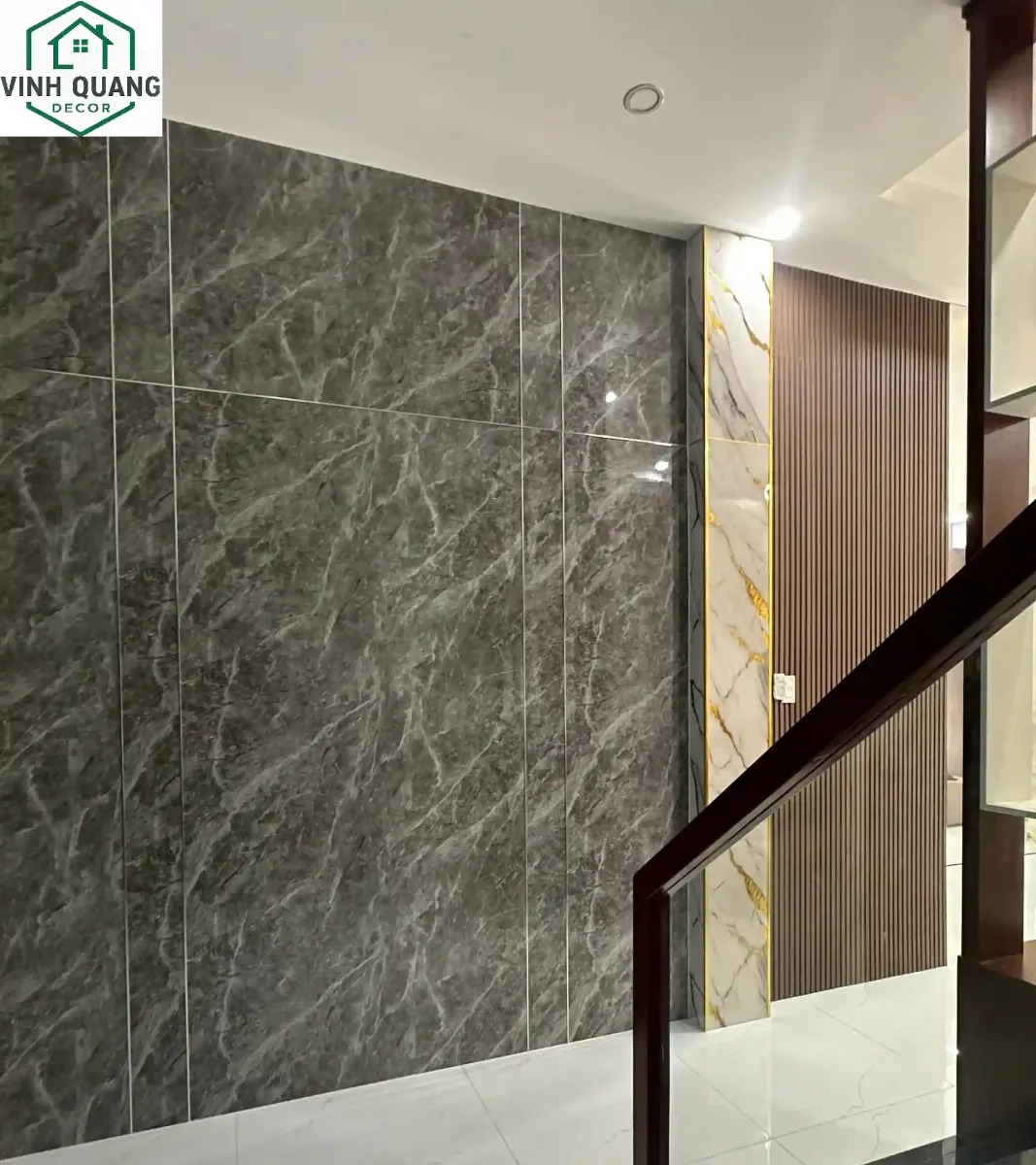 Vinh Quang Decor công trình tấm ốp than tre tại thủ dầu một···