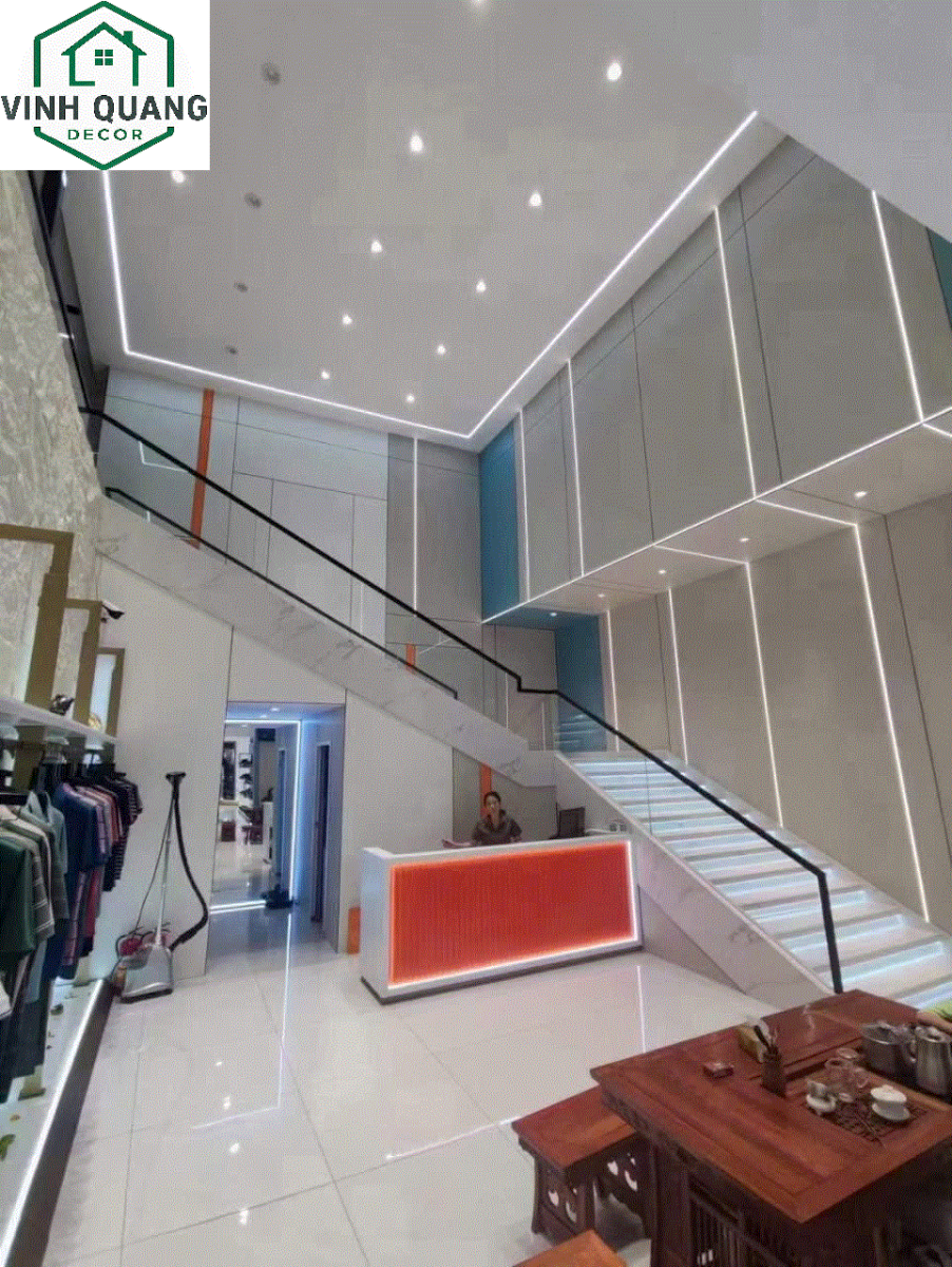Vinh Quang Decor thi công tấm ốp than tre tại thuạn an 