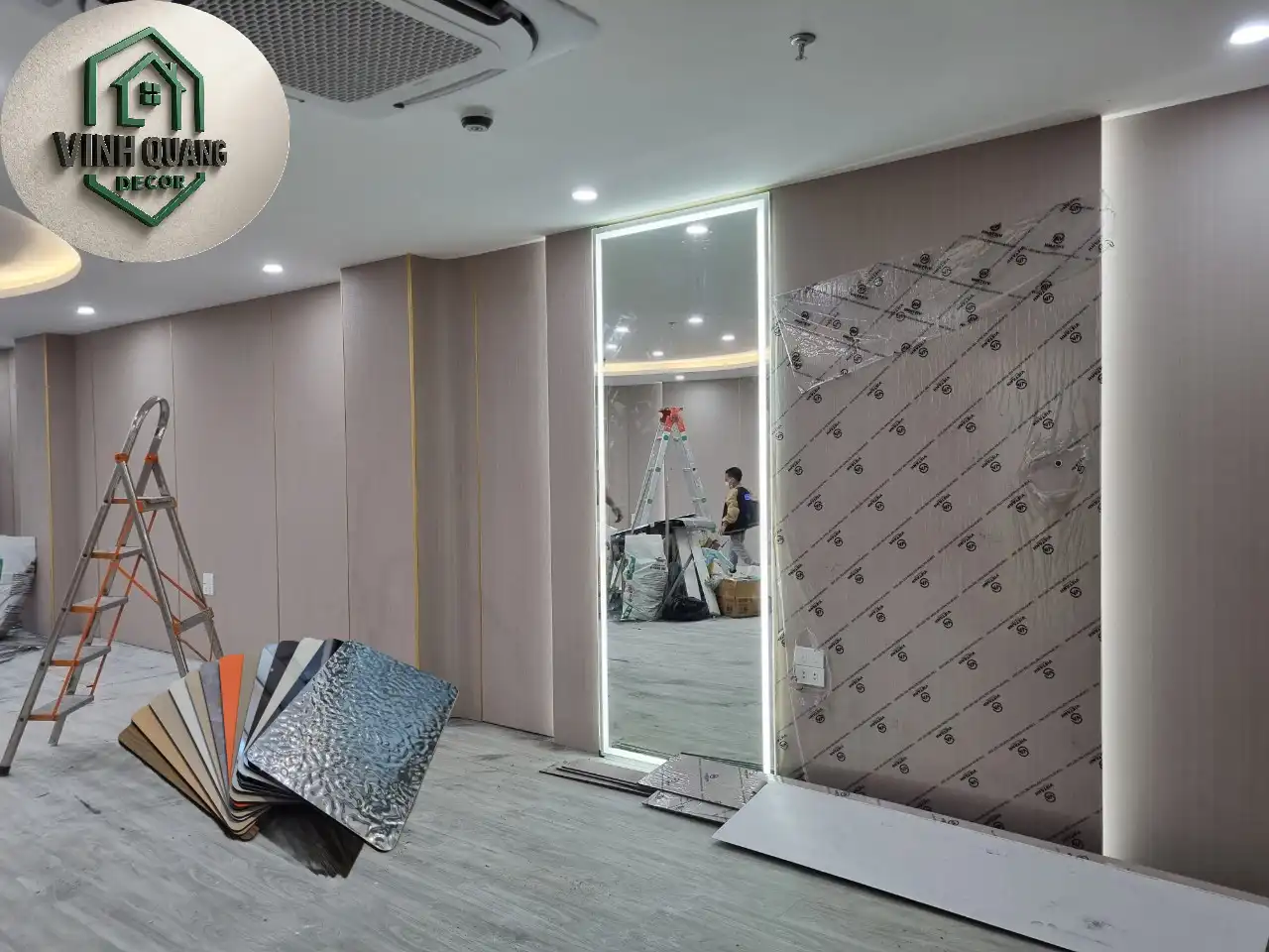 Mẫu vật liệu trang trí chống ẩm mốc tại bình dương