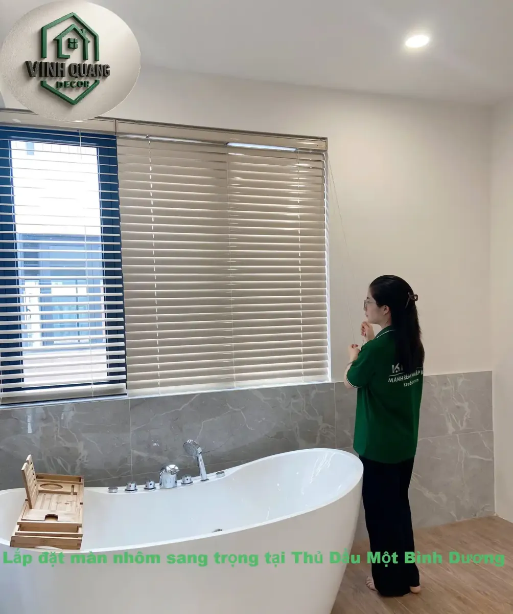 Lắp đặt màn cửa tại Thủ Dầu Một Bình Dương