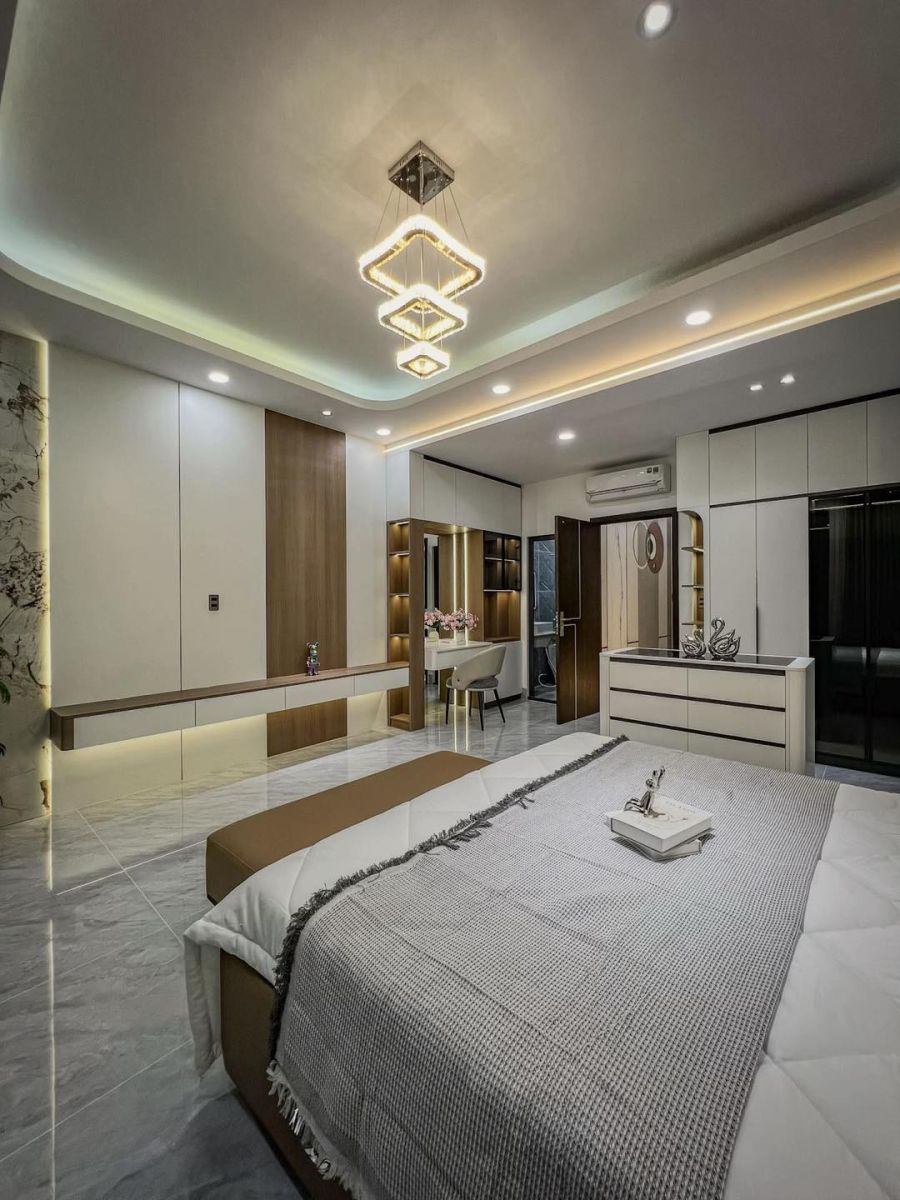 Thi công tấm ốp than tre tại thuận an bình dương
